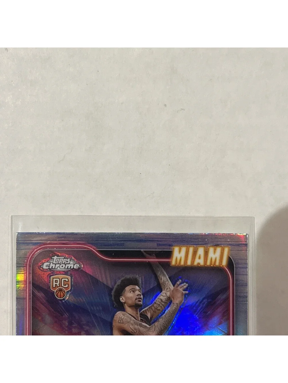2024-25 Topps Chrome Kel'el Ware RC Refractor Rookie #103 Heat